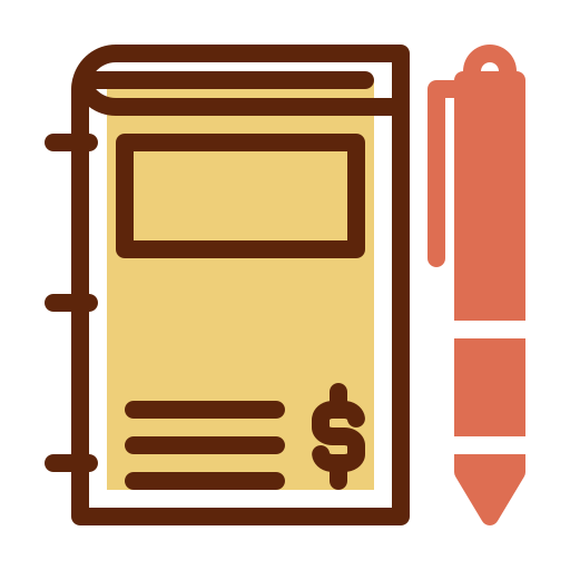 Finance book Generic Fill & Lineal icon