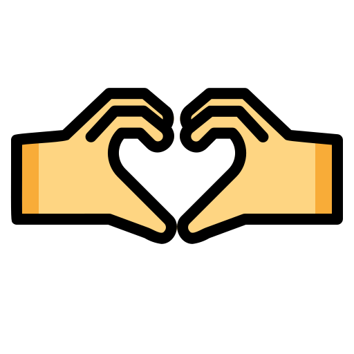 Give love Generic Outline Color icon
