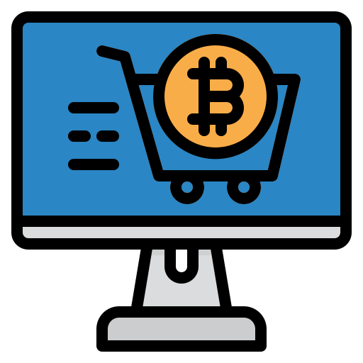 Bitcoin Generic Outline Color icon