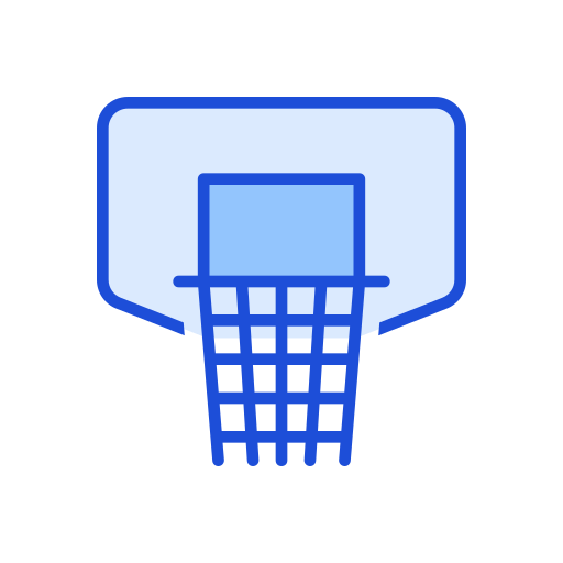 Basketball hoop Generic Blue icon
