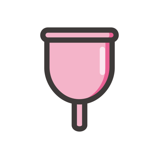 Menstrual cup Generic Outline Color icon