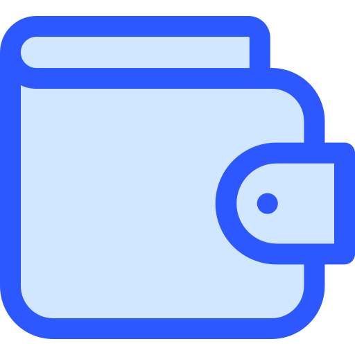 billetera Generic Blue icono