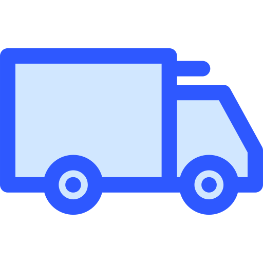 Delivery truck Generic Blue icon