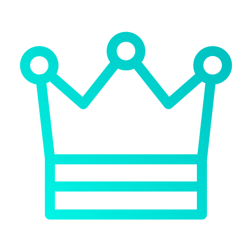 Crown Generic Gradient icon