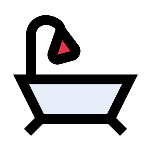 Ванна Vector Stall Lineal Color иконка