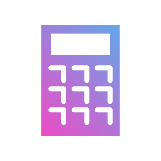 Calculator Generic Flat Gradient icon