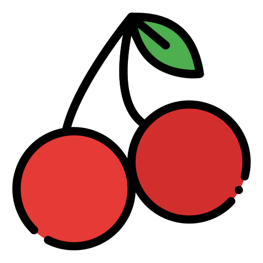 チェリー Generic Outline Color icon