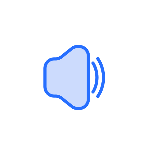 Sound Generic Blue icon