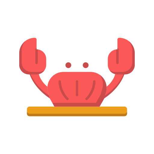 crabe Generic Flat Icône