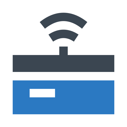 Router device Generic Blue icon