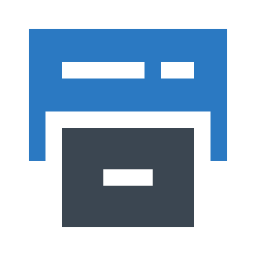 Atm machine Generic Blue icon