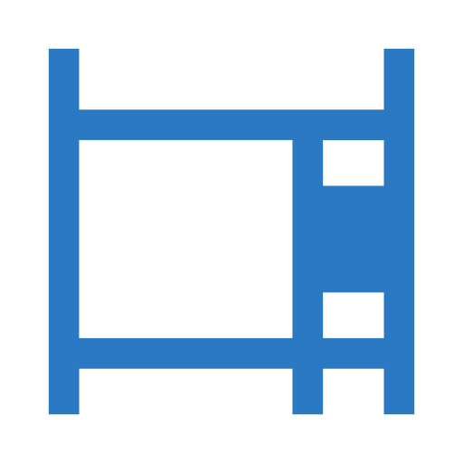 Двухъярусная кровать Generic Blue иконка