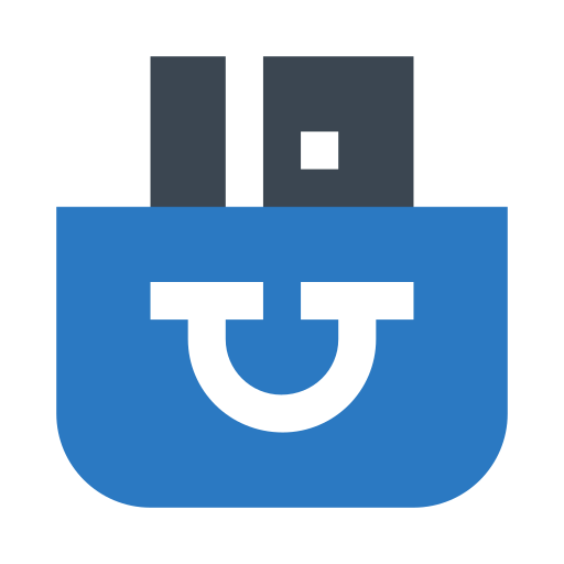 unidad flash Generic Blue icono