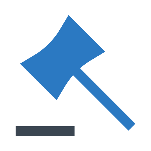 경매 Generic Blue icon