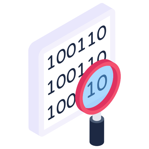 binärcode Generic Isometric icon