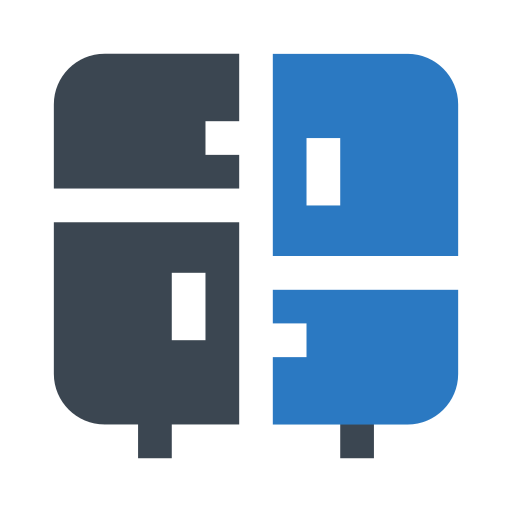 schublade Generic Blue icon