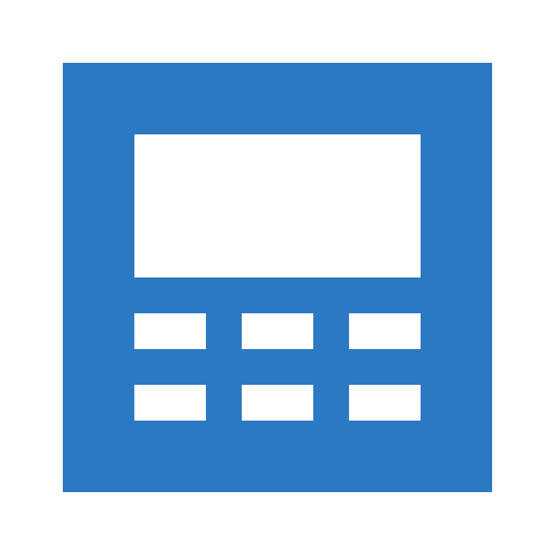 Calculate Generic Blue icon