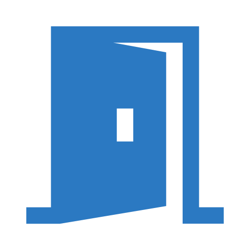 Дверь Generic Blue иконка