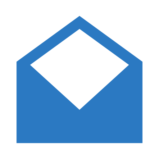 e-mail Generic Blue icon