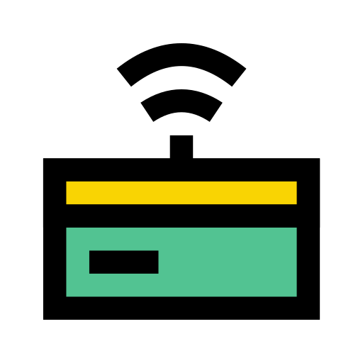 dispositivo de enrutador Vector Stall Lineal Color icono
