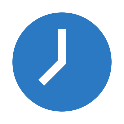wanduhr Generic Blue icon