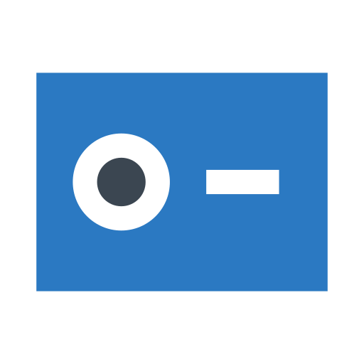 cpu-turm Generic Blue icon