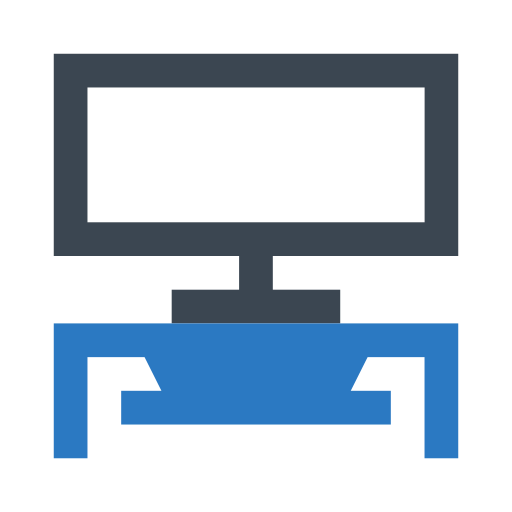 テレビスタンド Generic Blue icon