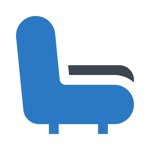 sofá Generic Blue Ícone