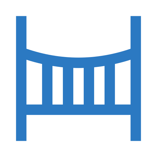 Łóżko składane Generic Blue ikona