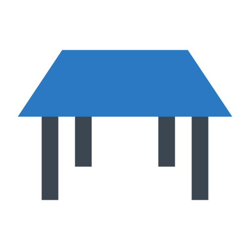 테이블 Generic Blue icon