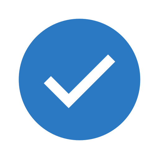 チェックボックス Generic Blue icon