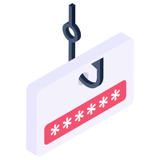 phishing Generic Isometric icoon