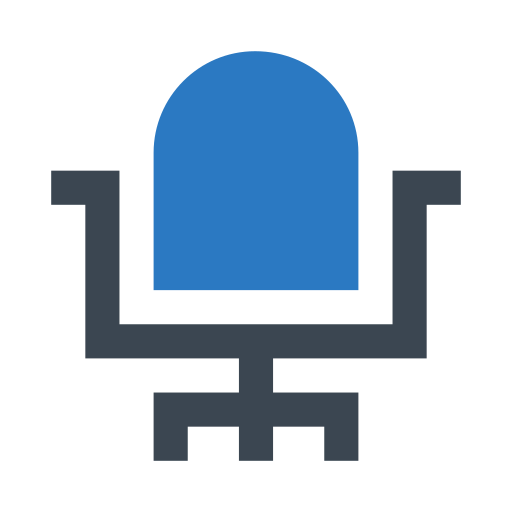 의자 Generic Blue icon