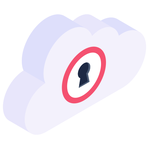 blocco nuvola Generic Isometric icona