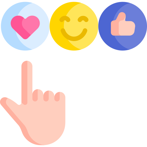 Facebook reactions Special Flat icon