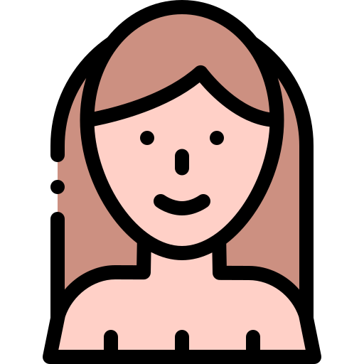 Nude Detailed Rounded Lineal color icon