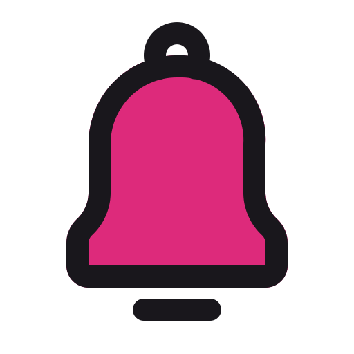 Notification bell Generic Outline Color icon