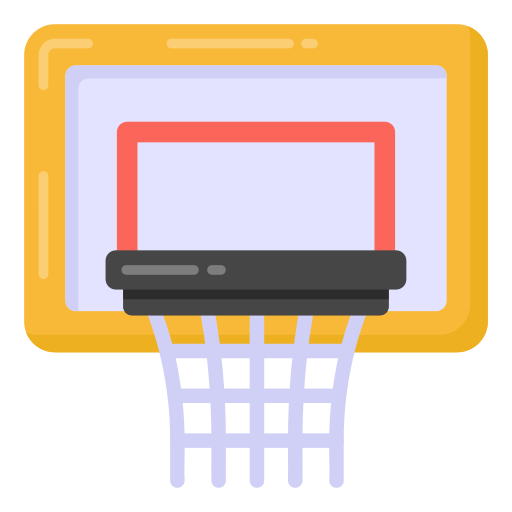 basketbal hoepel Generic Flat icoon