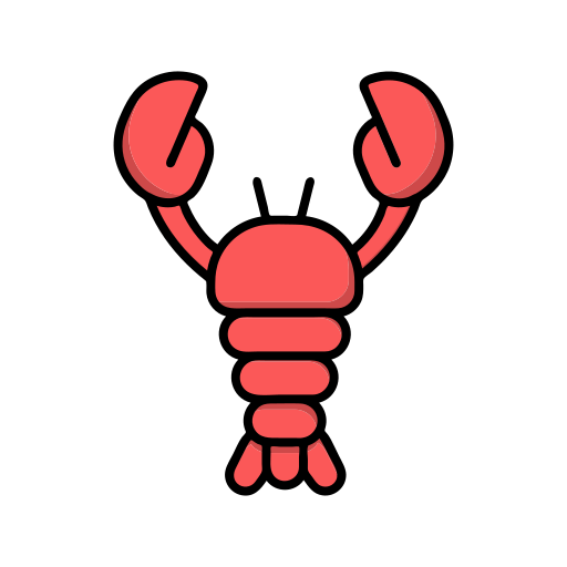 Lobster Generic Outline Color icon