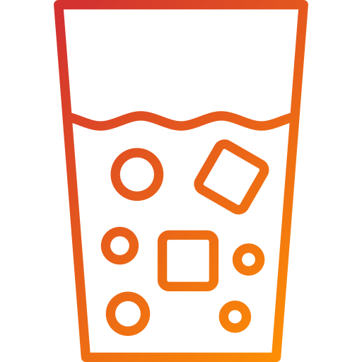 Water glass Generic Gradient icon