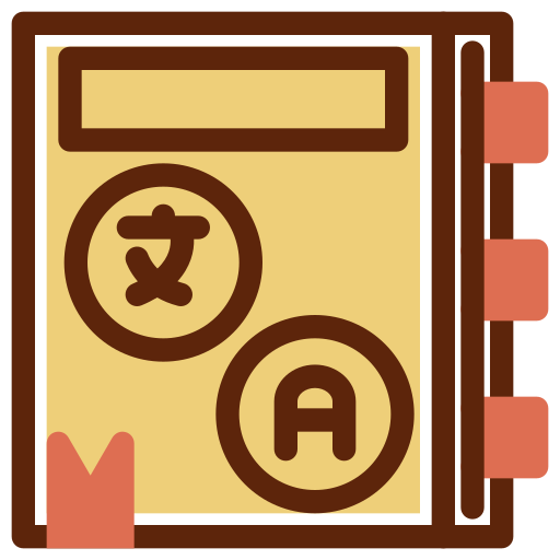 Dictionary Generic Fill & Lineal icon
