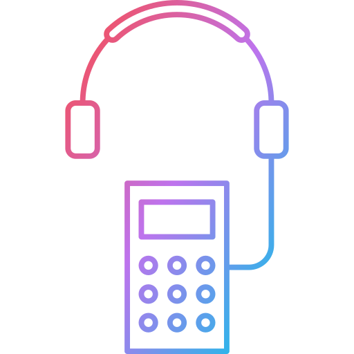 Audio guide Generic Gradient icon