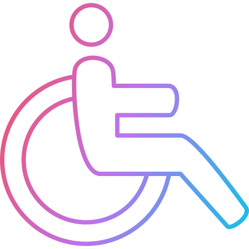 Handicapped Generic Gradient icon