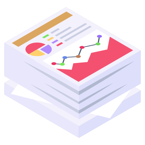 Analysis Generic Isometric icon