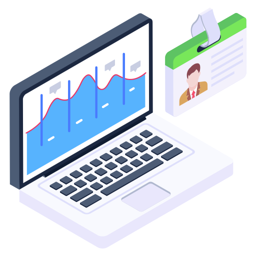 grafico ad area Generic Isometric icona