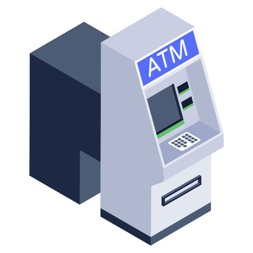 bancomat Generic Isometric icona