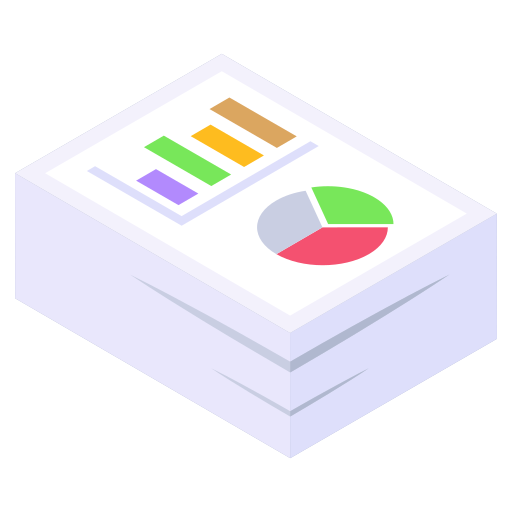 Business report Generic Isometric icon