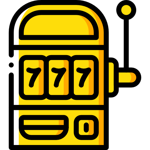 Slot machine Basic Miscellany Yellow icon
