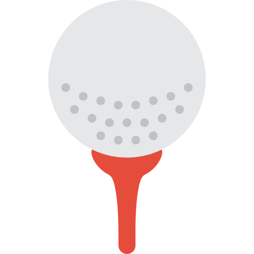 le golf Basic Miscellany Flat Icône