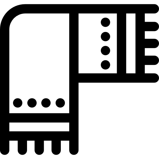 스카프 Basic Rounded Lineal icon